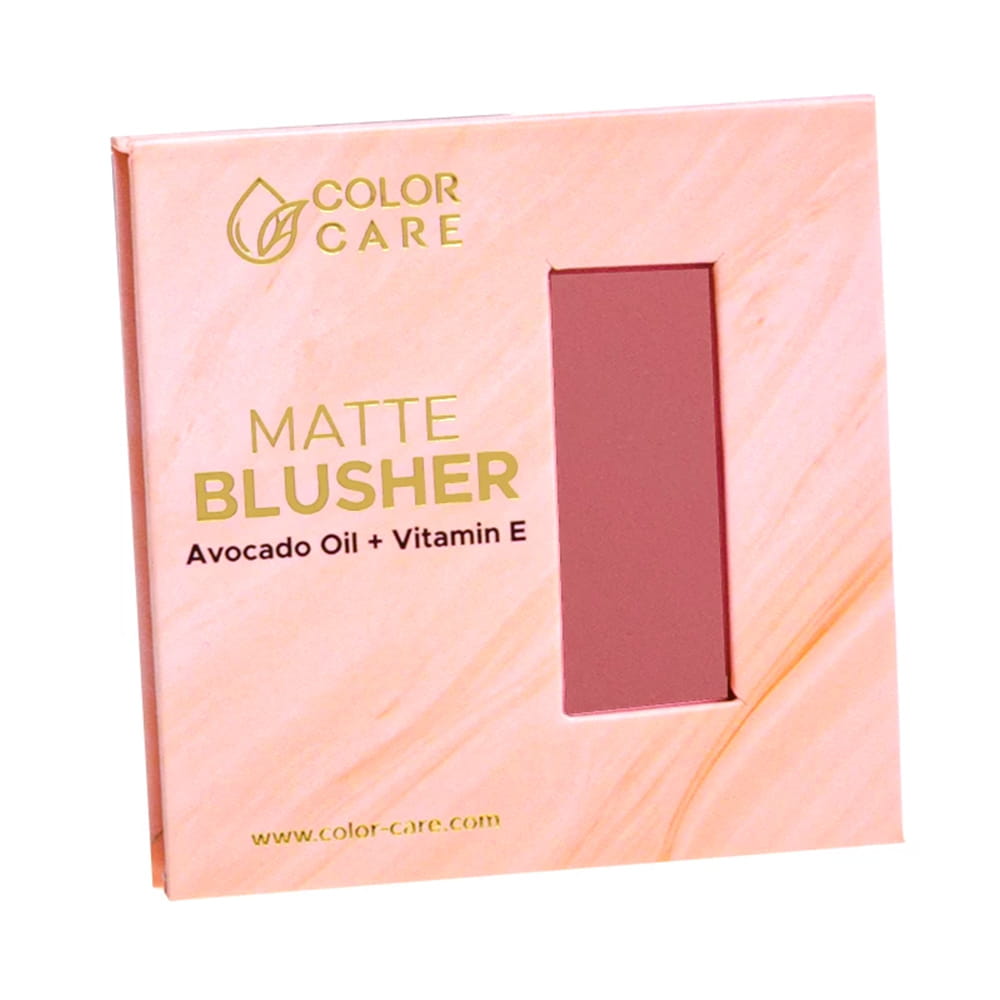 Róż matowy do twarzy Color Care 04 rose 8g