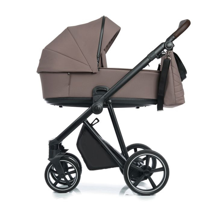 Roan Ivi 2.0 - wózek głęboko-spacerowy 2w1-Cocoa Black