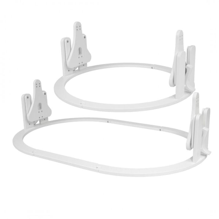 Waldin Kołyska do łóżeczka 7w1-Białe