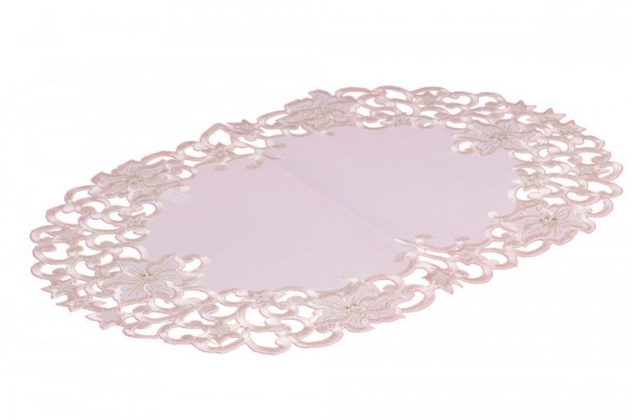 Obrus Świąteczny Boże Narodzenie wz. 7653, rozmiar 30x45cm Kolor: ecru (lena)