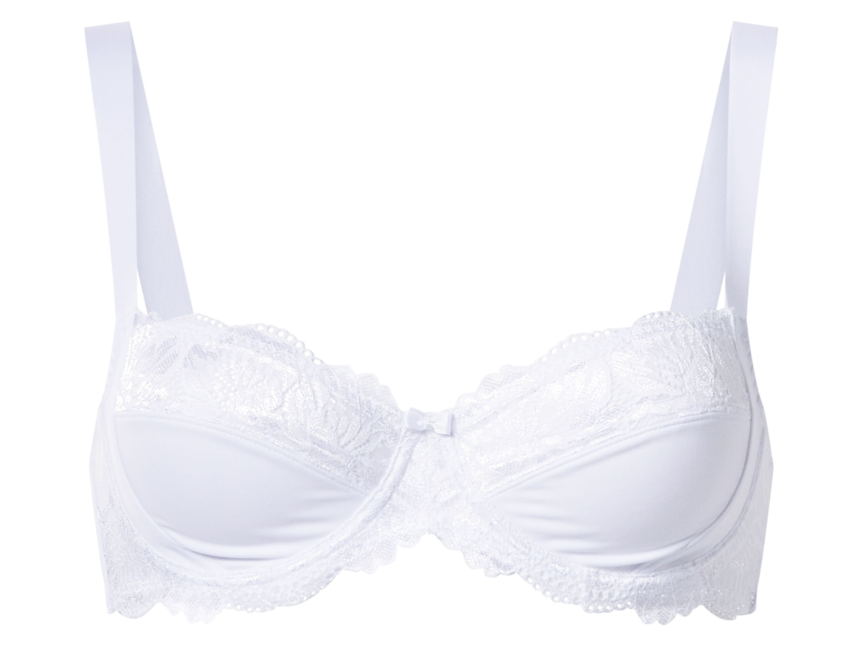 esmara Biustonosz damski z fiszbinami Biały, 85D