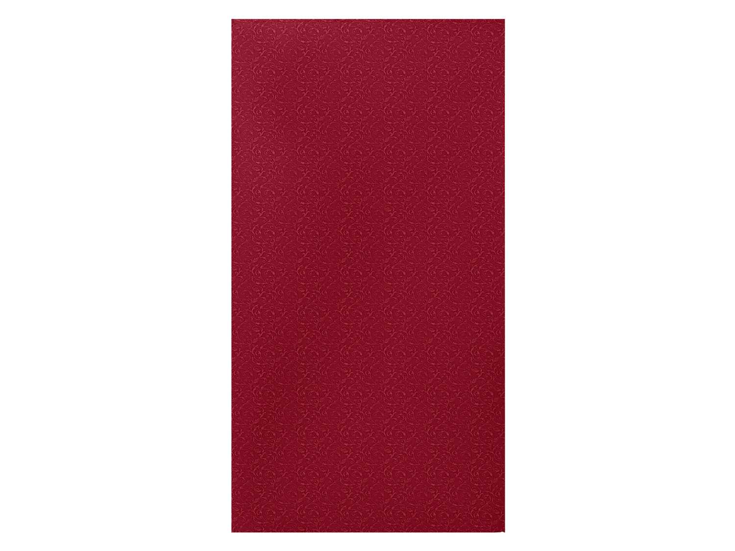 Livarno home Obrus żakardowy z szarfą w kontrastowym kolorze, 1 zestaw Prostokątny 150 x 280cm + 20 x 280cm, Czerwony