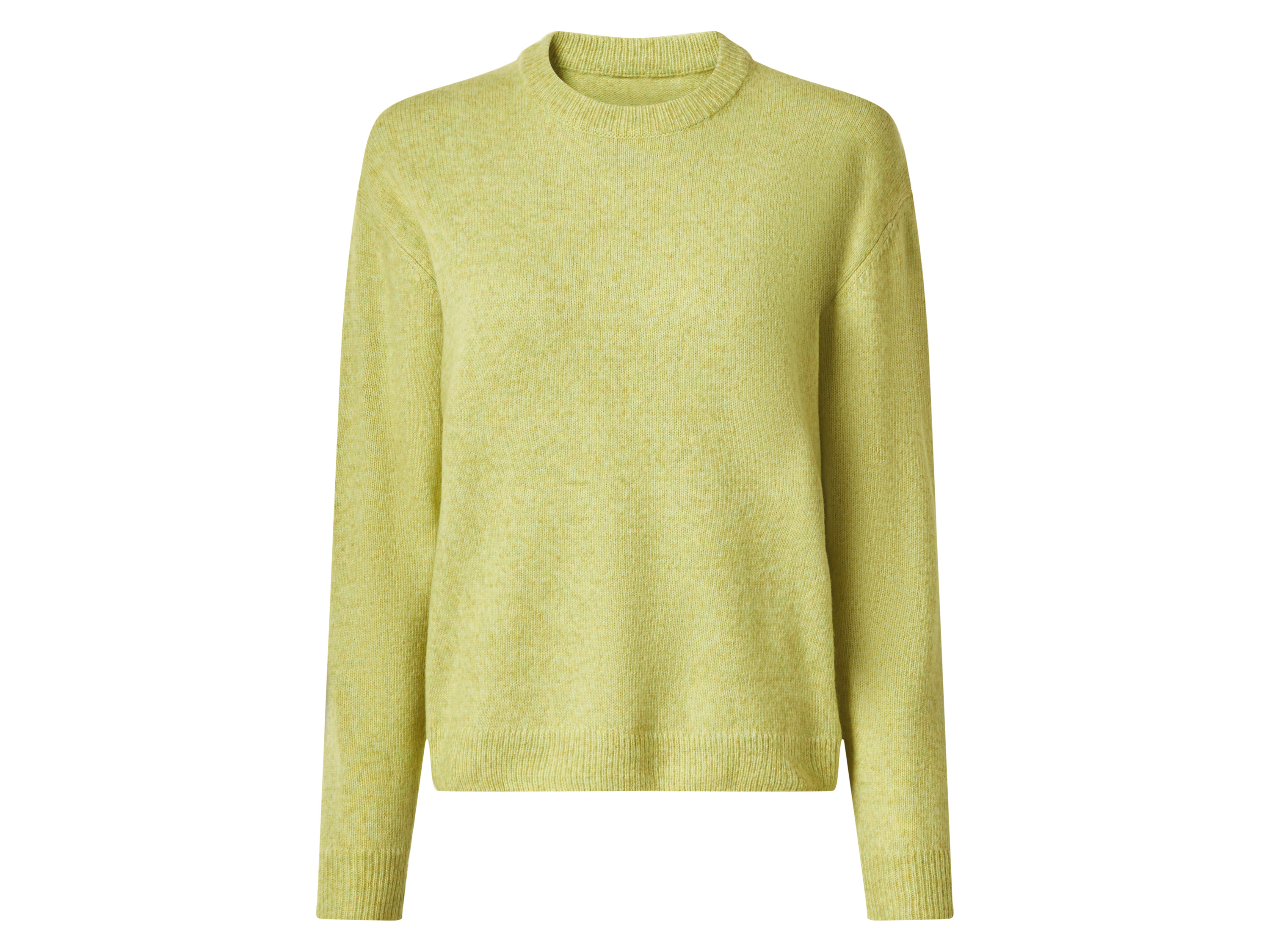 esmara Sweter damski z dodatkiem wełny Zielony, M 40/42