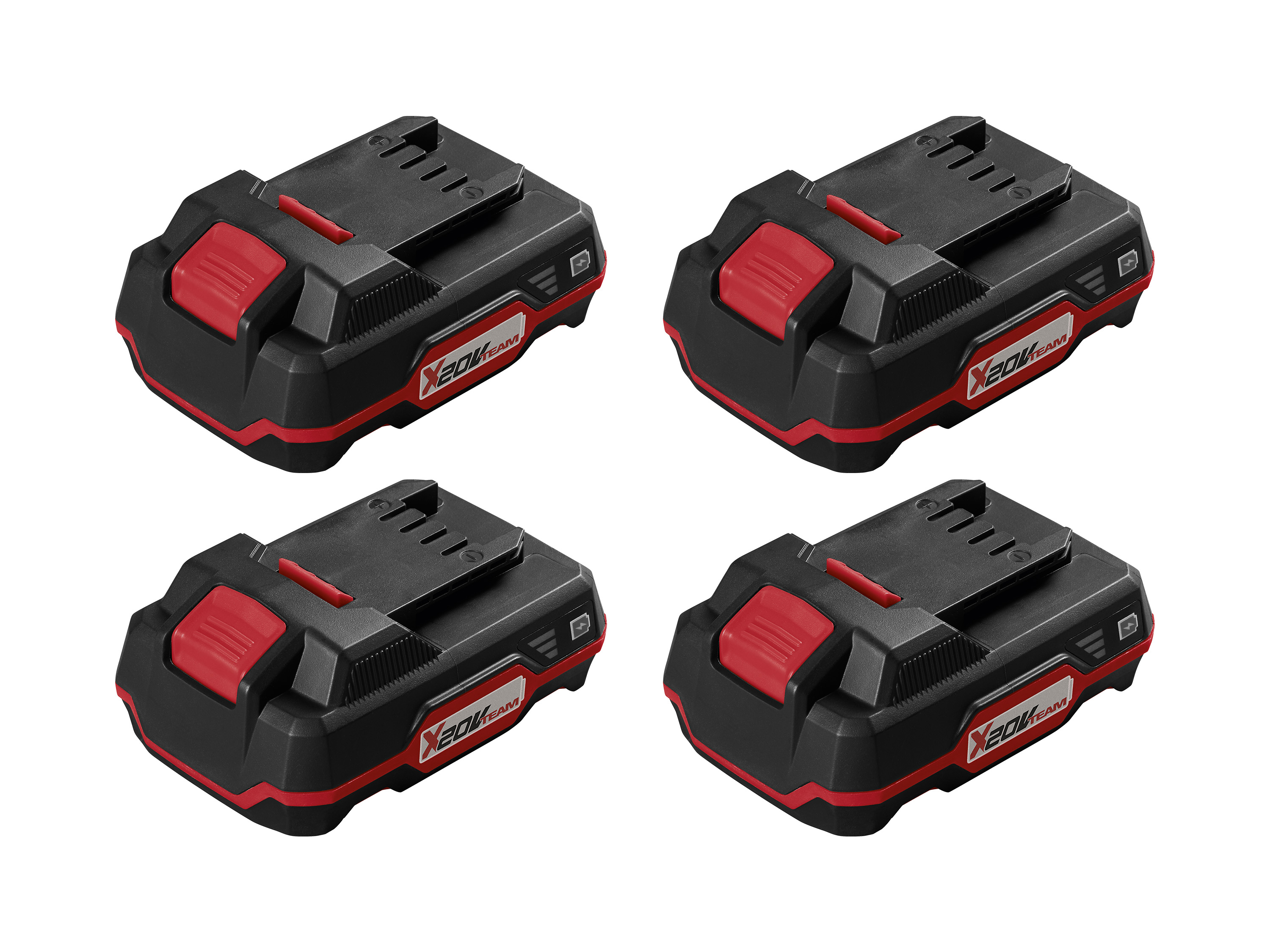 Parkside Zestaw 4 akumulatorów litowo-jonowych 20 V, 2 Ah, PAP 20 B1