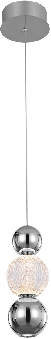 Darmowa Dostawa - Lampa wisząca 2x7 W chrom Italux Oter PND837287W3KCH