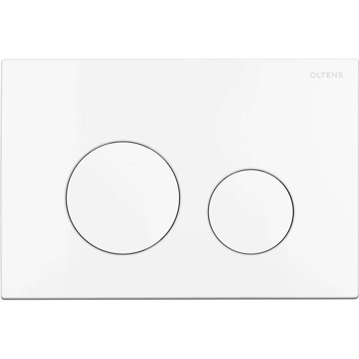 Darmowa Dostawa - Przycisk spłukujący do wc biały Oltens Lule 57102000