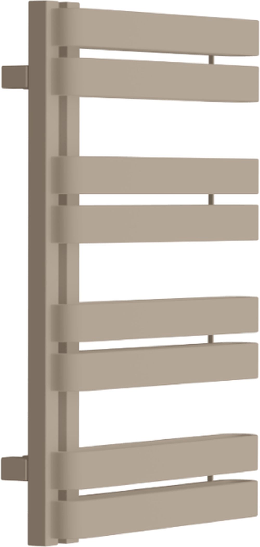 Darmowa Dostawa - Grzejnik łazienkowy drabinkowy 72x50 cm beżowy/brązowy Excellent Meteor Side GREXMES72CA