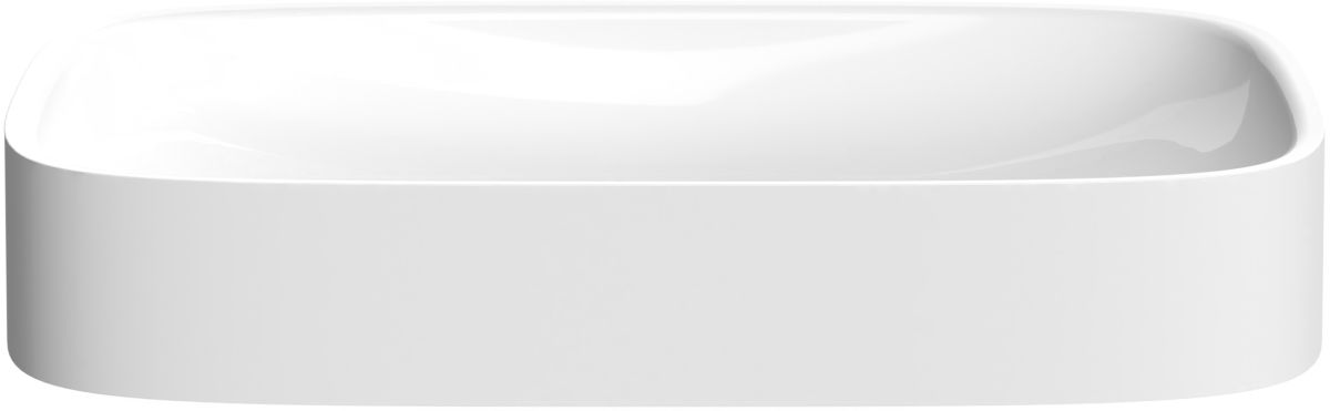 Darmowa Dostawa - Umywalka 70x40 cm owalna nablatowa biała Hoesch LaSenia 4522010