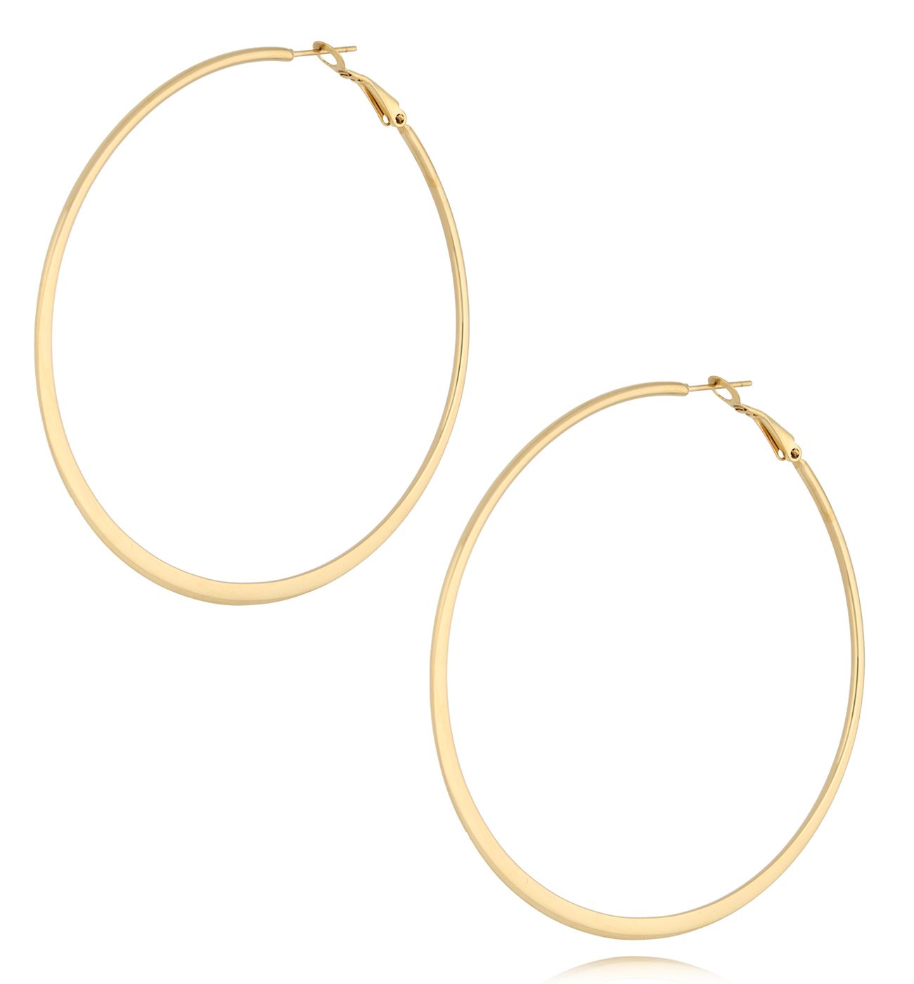 Kolczyki złote koła Augusta KSA1370