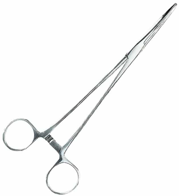 JAXON KLESZCZE Z ZAKRZYWIONĄ KOŃCÓWKĄ 18cm