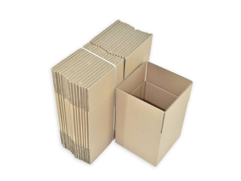 Kartony klapowe Neopak 200x200x200mm, pakiet 100 szt.