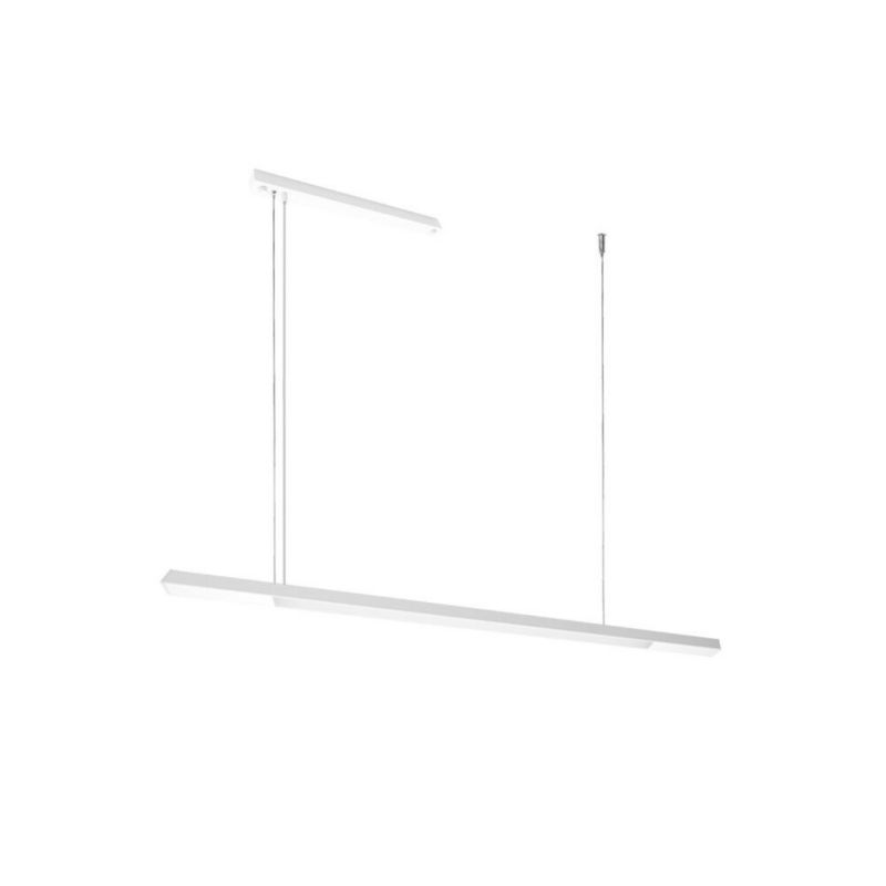 Lampa wisząca Shilo Hakoda 9531 biała nowoczesna wbudowany LED 9W 1 szt.