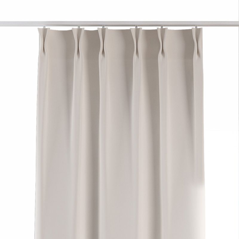 Zasłona na haczykach flex podwójnych 140 x 260 cm Dekoria śmietankowy biały 1 szt.