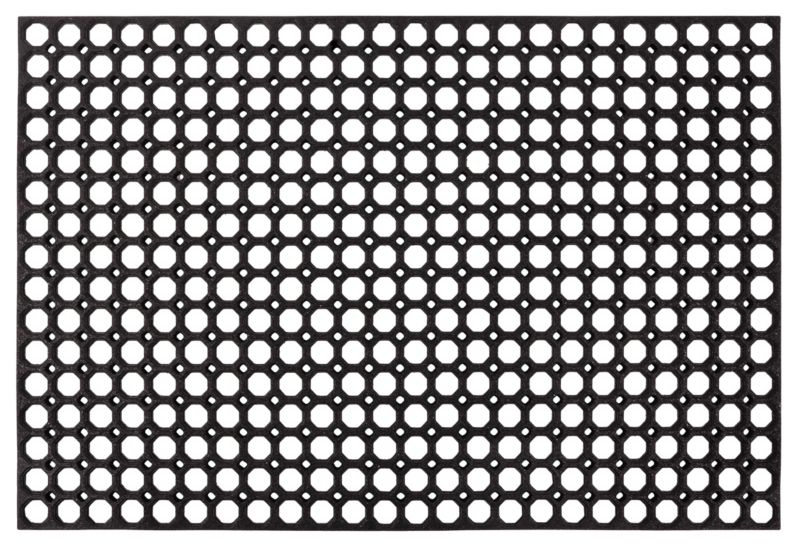 Wycieraczka Multidecor Honey Comb 45 x 75 cm czarny 1 szt.