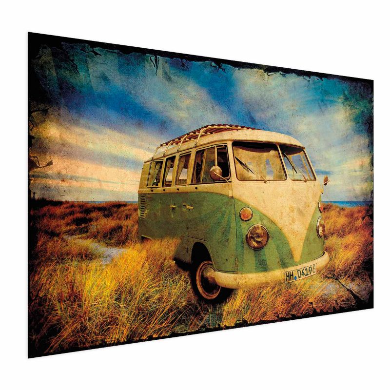 Plakat Artgeist Retro bus 42x29,7 cm bez ramy 1 szt