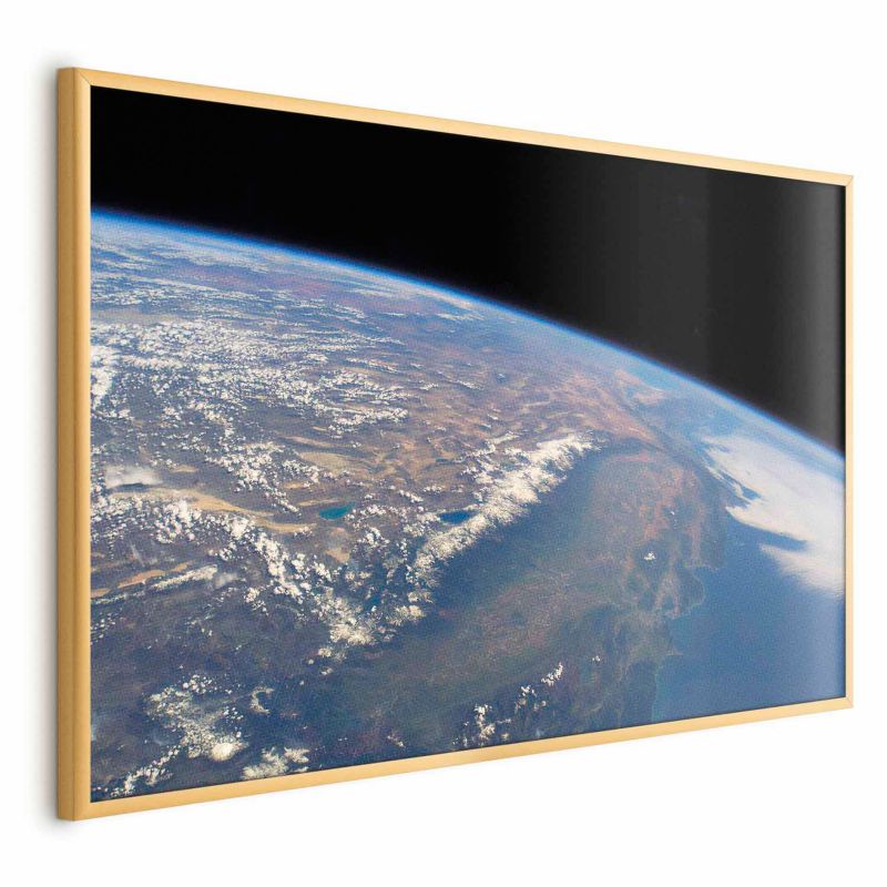 Plakat Artgeist Potęga ziemi 42x29,7 cm z ramą złotą 1 szt