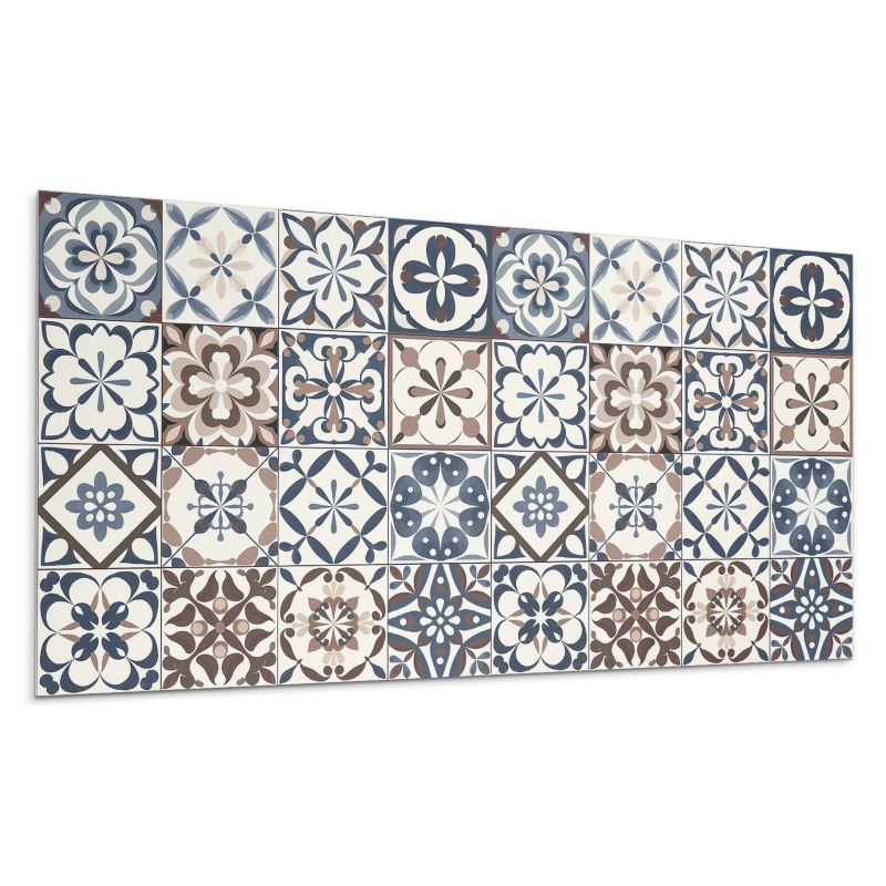 Panel samoprzylepny Wallfluent 120x60 cm Dekoracyjne wzory płytek 1 szt.