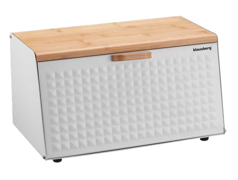 Chlebak Klausberg dwustronny pojemnik na pieczywo KB-7468 1szt