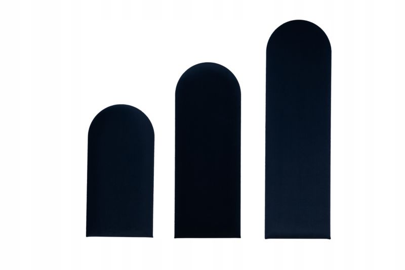 Panel Tapicerowany Komvortowy 120x15 cm Granatowy Smart Velvet 1 szt.