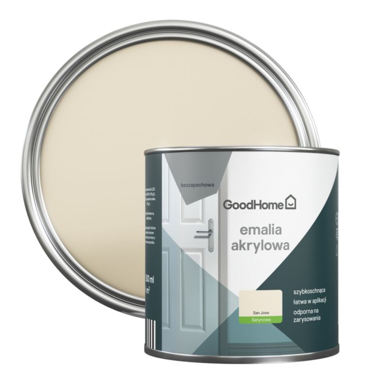 Emalia akrylowa plamoodporna GoodHome san jose 0,5 l