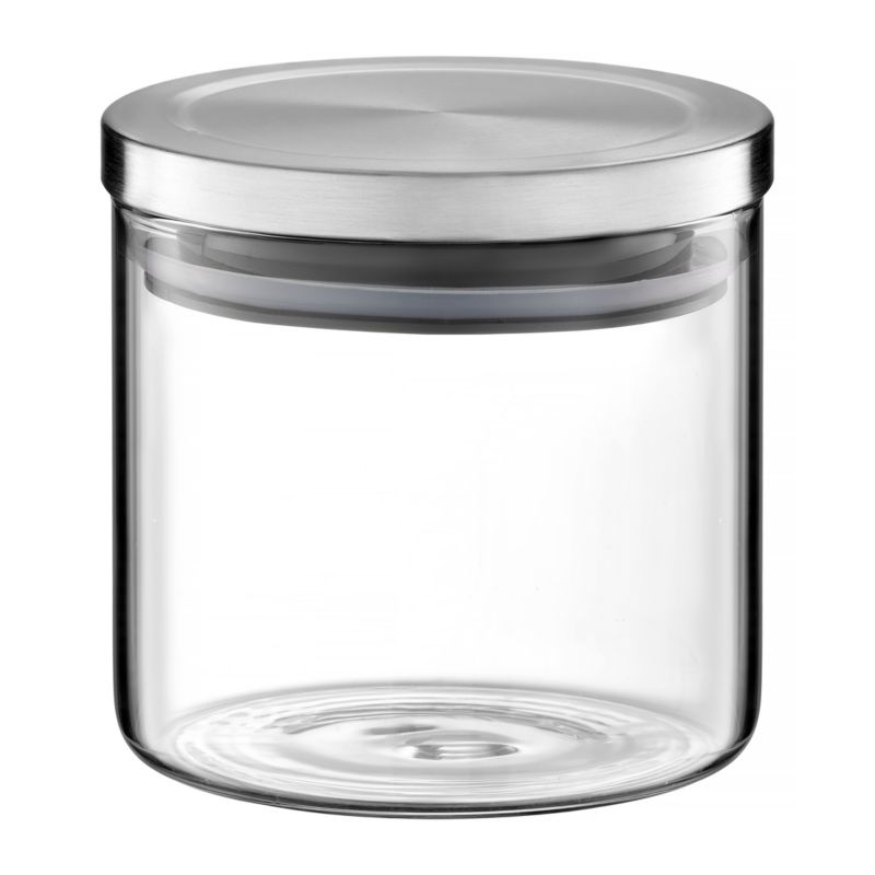 Słoik szklany Ambition Roxy z metalową pokrywką 600 ml