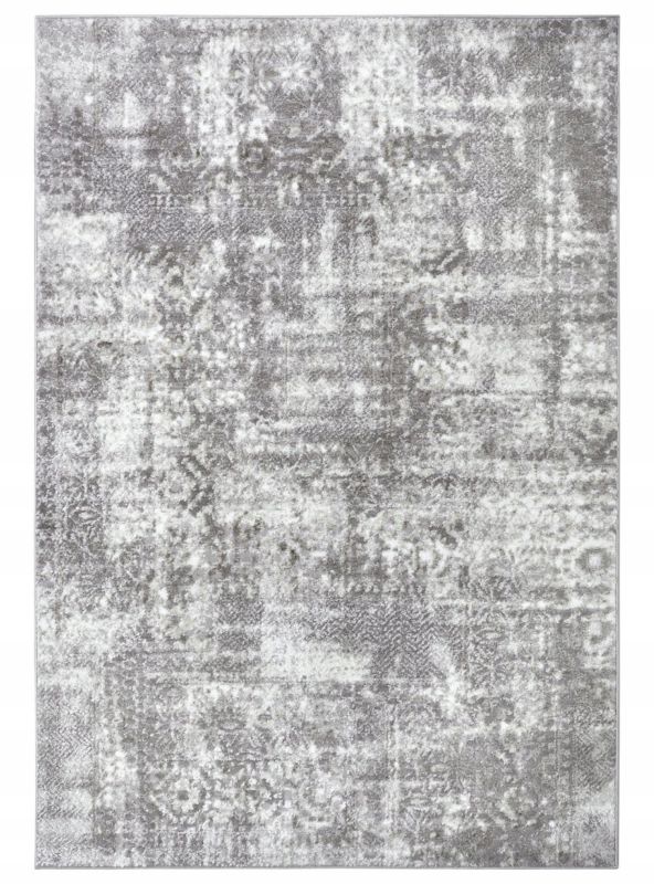 Dywan Mojdywan nowoczesny do salonu 67x120cm, miękki pluszowy kremowo szary 1 szt.