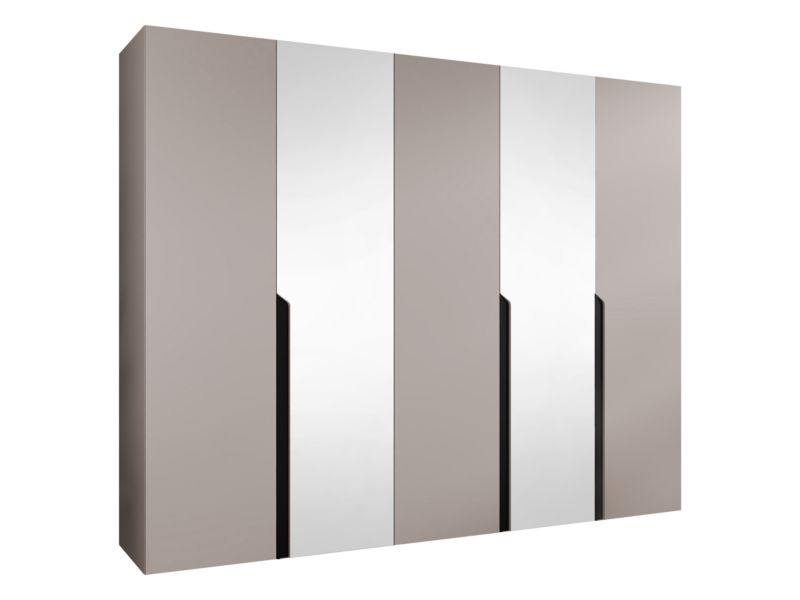 Szafa MIRJAN 24 Mila 2 250 kaszmir / czarny 1 szt