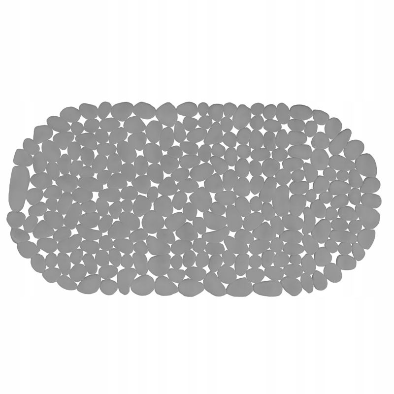 Mata łazienkowa Rodeno szara antypoślizgowa 1 szt.