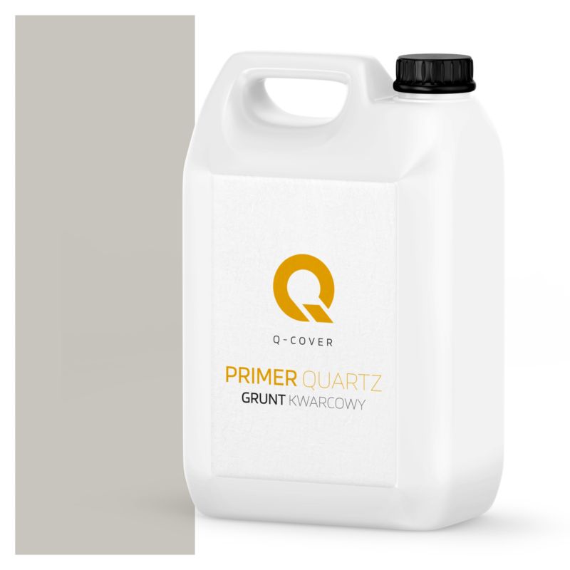 Grunt Kwarcowy pod Tynk Silikonowy Q-Cover Szary popielaty F292 3KG