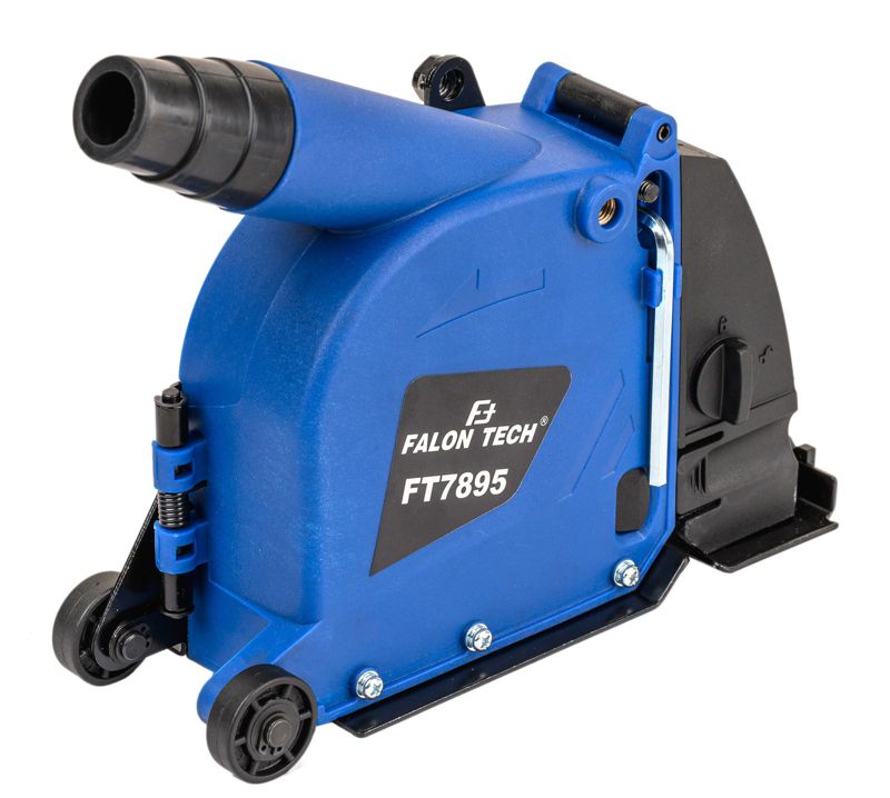 Bruzdownica do szlifierki kątowej FALON-TECH osłona przeciwpyłowa adaptery 125 mm 1szt.