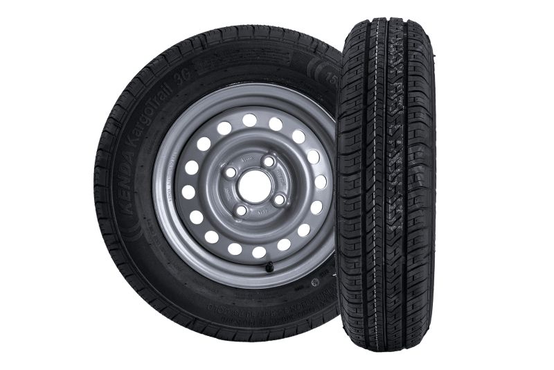 Koła do przyczepki opona 155/80 R13 84N felga 4Jx13"H2 4x100 ET:30 2 szt.