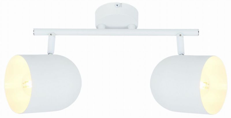 Reflektor sufitowy Candellux Azuro biały 2 x E27 x 40W IP20 wym: 38 x 10 cm - 1 szt.