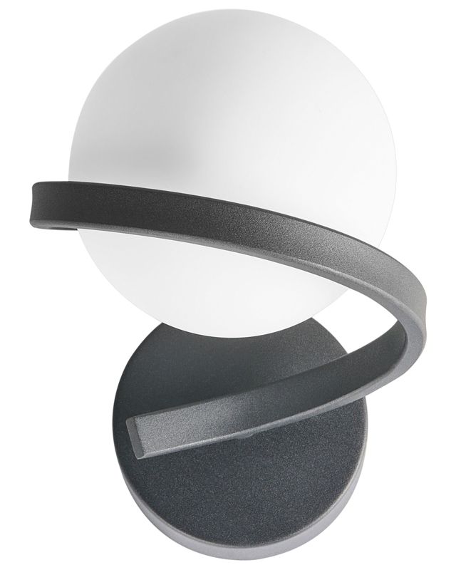 Lampa ścienna Colagne Metal Czarny 1 szt.