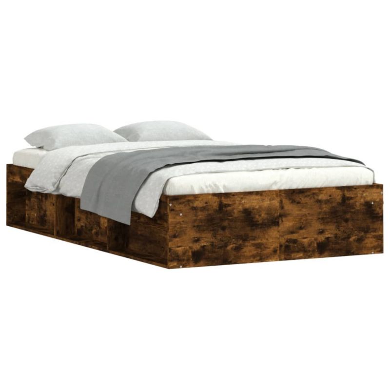 Łóżko drewniane WaszeMeble 120x200 cm brązowe WM-3203856 1 szt.