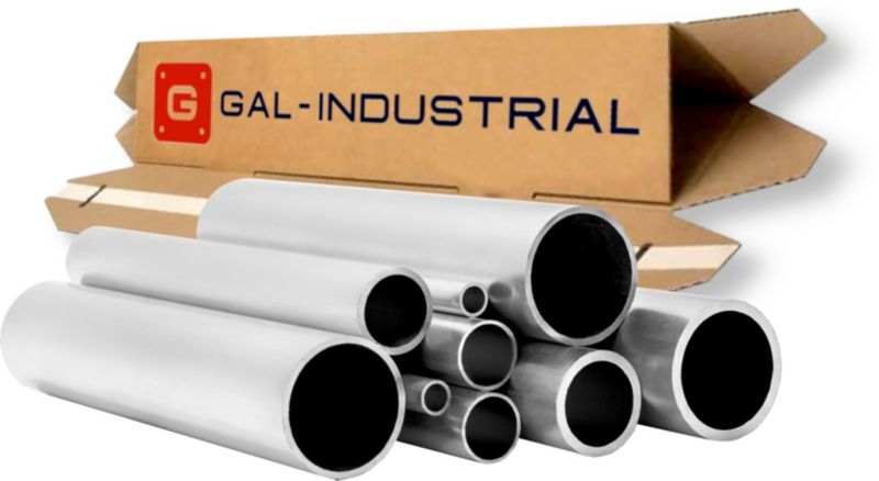 Rura Aluminiowa Okrągła GAL-INDUSTRIAL 10x2mm fi 10 280cm Rurka Aluminium+Cięcie na wymiar 1 szt.