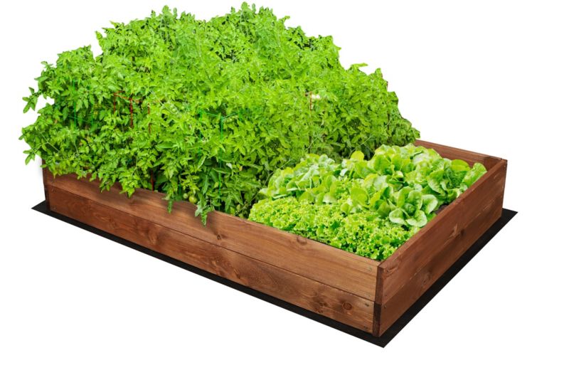 Grządka MODO24 skrzynia podwyższona brązowa impregnacja 18x120x100 cm 1 szt.