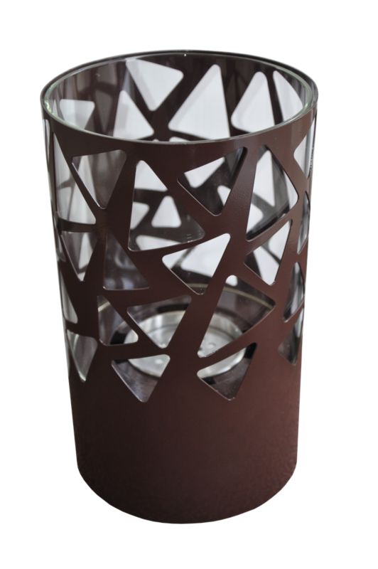 Biokominek Marinell Wolnostojący Śnieżynka Brązowy 1 szt.