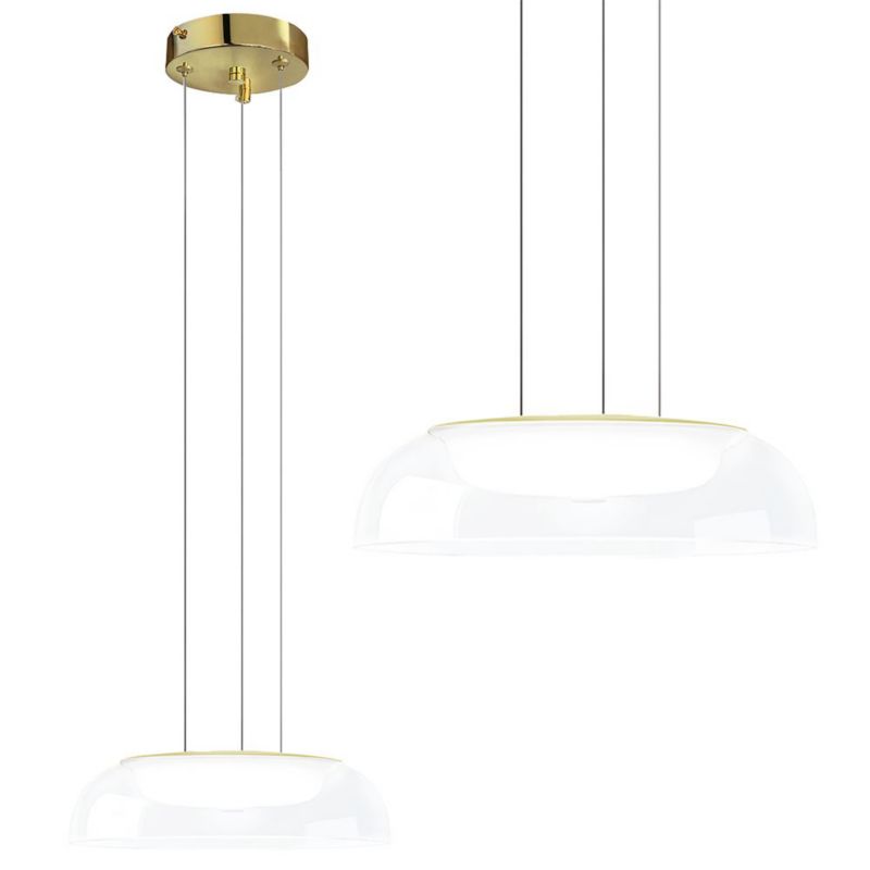 Lampa Sufitowa Wisząca Toolight App1691-1Pc Złoty