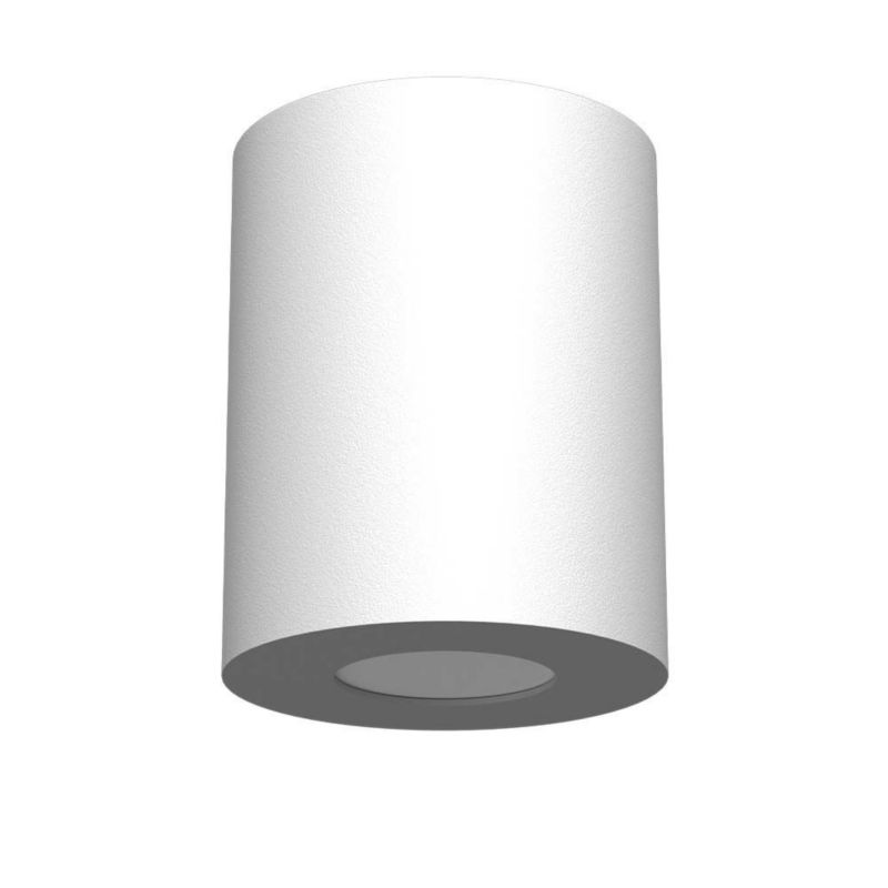 Oprawa sufitowa Brosline Point biały do łazienki 1 x GU10 x 10W IP44 wym: 10 x 8 x 8 cm - 1 szt.