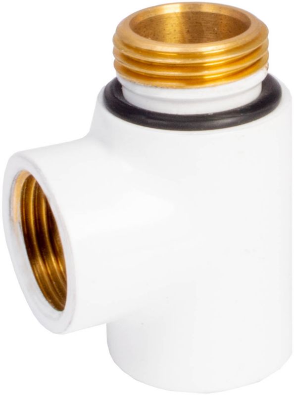 Trójnik Idmar do grzałki biały