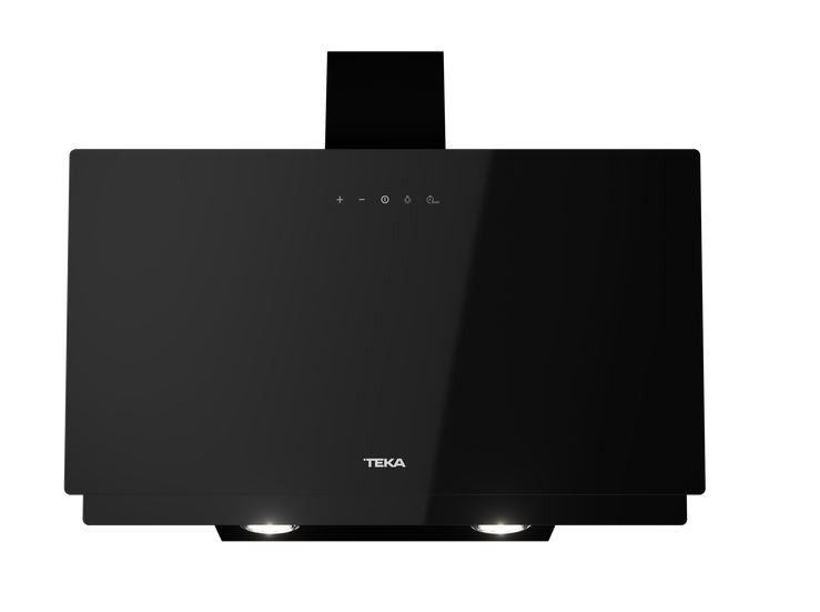 Okap przyścienny TEKA 70cm DVN 74030 BK inox, czarne szkło 112950006 1szt.