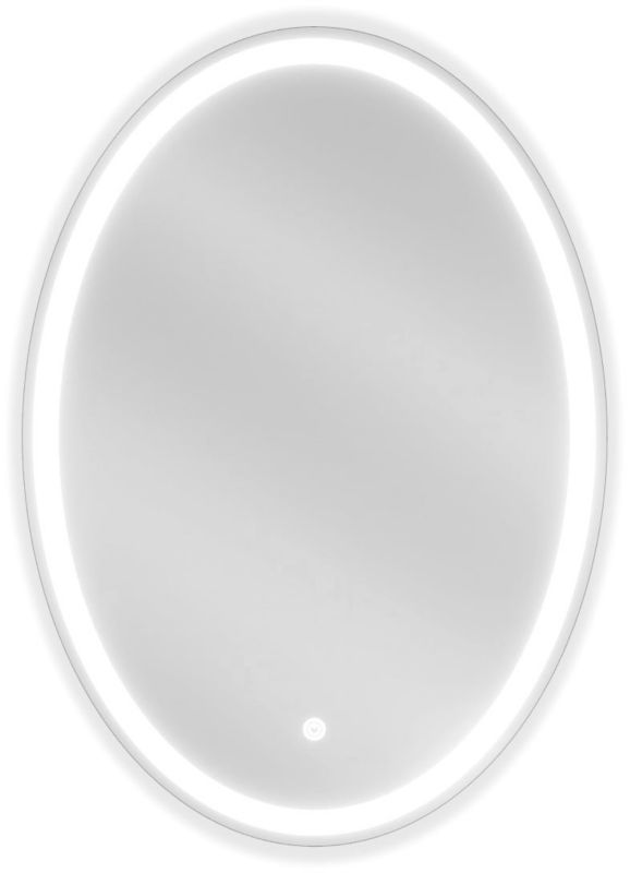 Lustro łazienkowe owalne Mexen Elz bezramowe 50x70 cm 1 szt.