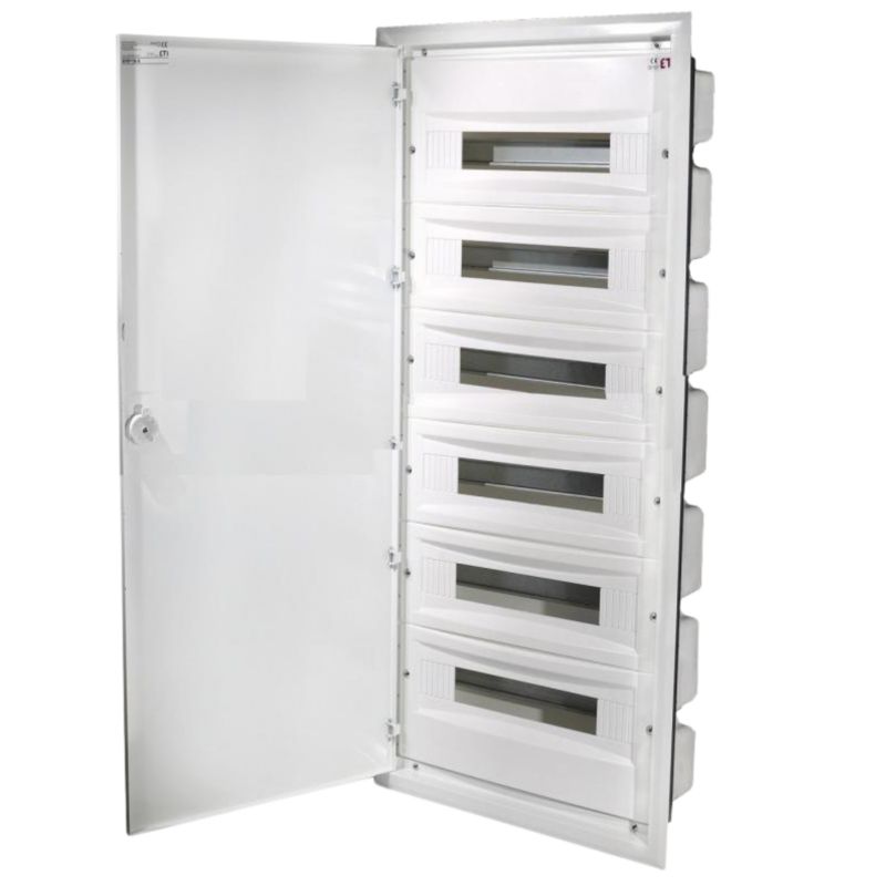 Rozdzielnica Podtynkowa Eti ERP18-6 P/T 6X18 Modułów IP40 Biała 1 Szt