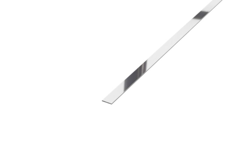 Listwa dekoracyjna Lambro I srebrny połysk 1cm x 270cm 1 szt.