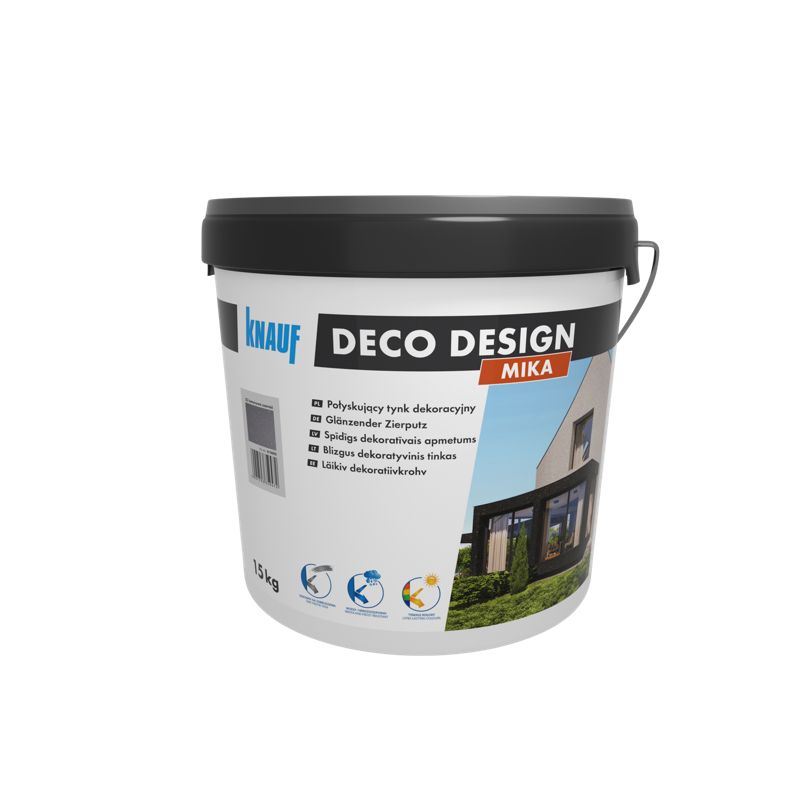 Tynk dekoracyjny Knauf Mika betonowa szarość