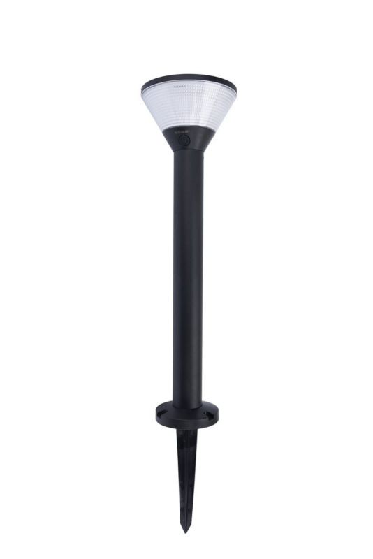 Lampa gruntowa wbijana Lutec Karlo czarno-biała LED 7.7W 2600K-6000K 500lm IP44 wym: 35 x 13 x 13 cm aluminium - 1 szt.