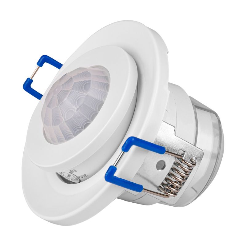 Czujnik ruchu i zmierzchu PIR MasterLED regulowany 360 stopni sufitowy biały 1 szt.