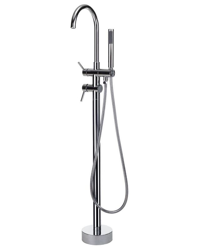 Bateria wannowa wolnostojąca Tugela Srebrny 1 szt.