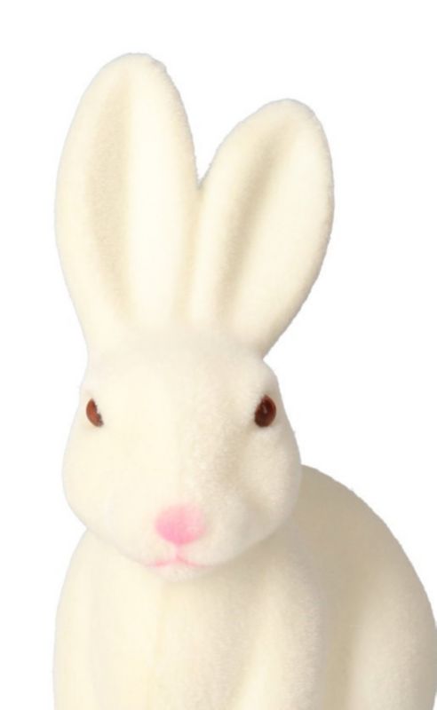 Zając wielkanocny Deko Pannelier figurka dekoracyjna XXL biała 1szt