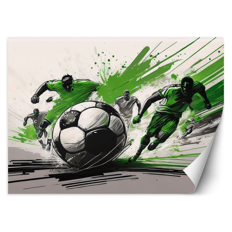 Fototapeta Feeby Piłkarski pojedynek 350x245 1 szt